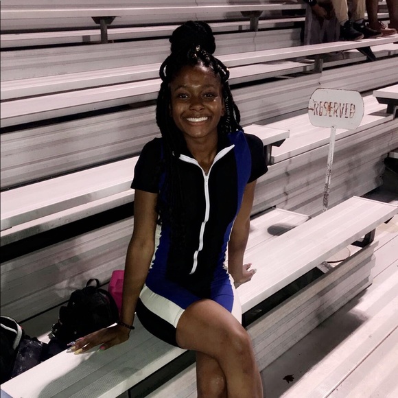 Colorblock zip romper - Picture 3 of 3